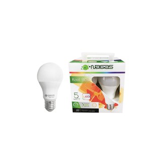 หลอด LED Kool Bulb 5W WARMWHITE E27 NAGAS PACK4 | NAGAS | Kool Bulb 5W WW Pack4 หลอดไฟ LED หลอดไฟ โคมไฟส่องสว่างและพัดลม