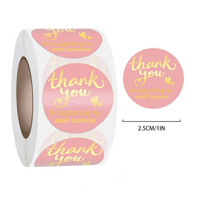 JMall Thank You Label Stickers / Handmade / Christmas - Thank You Motif Seal For Your Order