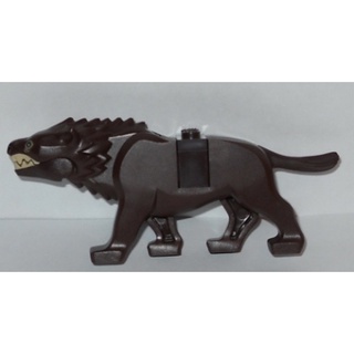 Dark Brown Warg lego Minifig Lord of the ring