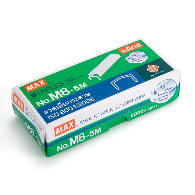 ลวดเย็บหลังโค้ง MAX NO.M8-5M(5,000ตัว/กล่อง)