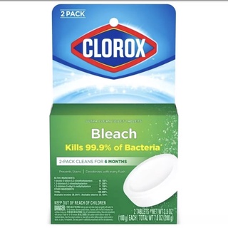 Clorox Toilet ยกกล่อง2ก้อน และแบ่งขาย Clorox Automatic toilet bowl cleaner