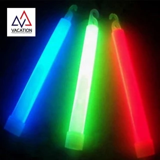 VACATION แท่งไฟเรืองแสง Glow Stick 6 นิ้ว ใช้แล้วทิ้ง เรืองแสง 6–8 ชม. งานปาร์ตี้/กิจกรรม