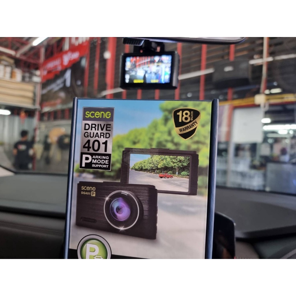 กล้องหน้าSCENE DRIVE GUARD 401 - กล้องหลัง SCENE REAR CAMERA DG401 SERIES ใส่ได้ทุกรุ่น