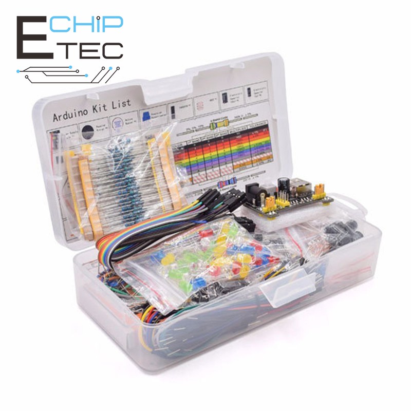 ชุดสตาร์ทเตอร์อิเล็กทรอนิกส์ พร้อมกล่อง สําหรับ UNO R3 Arduino R3 DIY