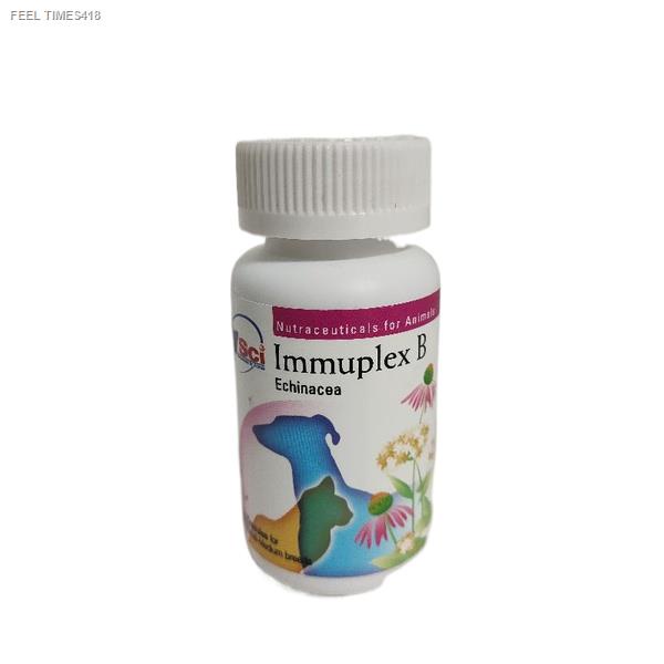 ส่งไวจากไทย Immuplex B Cat Dog 60 Tabs อาหารเสริมภูมิต้านทาน สุนัข แมว ...