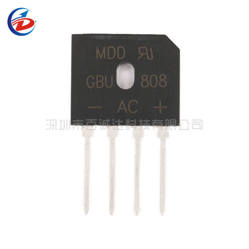 5PCS GBU808 8A 800V GBU-808 GBU 808 DIP Rectifier Bridge