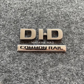 โลโก้ DID COMMON RAIL (จำนวน 2 ชิ้น)