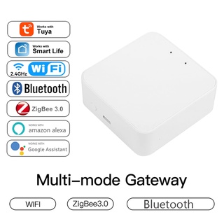 🔥Tuya Wireless ZigBee / Bluetooth Gateway เกตเวย์ Zigbee สำหรับเชื่อมต่อ Remote Control Alexa Google Home Smart life