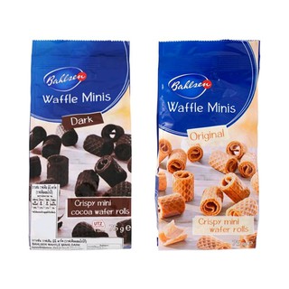 วาฟเฟิลอบกรอบ Bahlsen Crispy Waffle Minis 75g