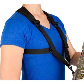 Protec Saxophone Harness with Deluxe Metal Trigger Snap สายคล้องลำตัว สำหรับแซก พร้อมขอเกี่ยวอย่างดี