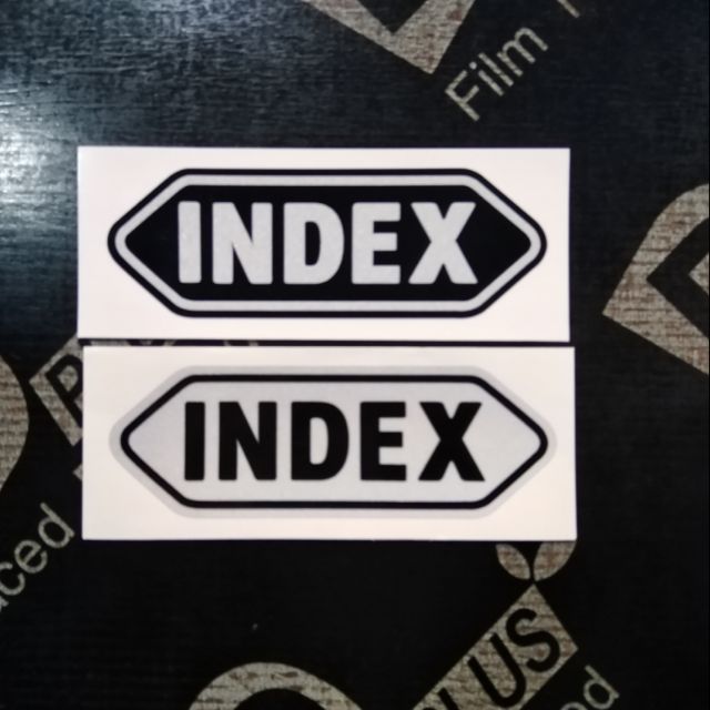 สติ๊กเกอร์3M​สะท้อนแสง​ INDEX