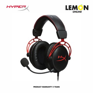 HyperX Headset Cloud Alpha Red - รับประกันศูนย์ไทย 2 ปี