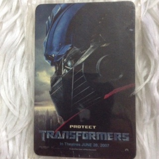 แผ่นติดตู้เย็น Magnet  - Transformers