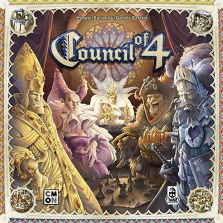 (ของแท้) Council of Four บอร์ดเกม