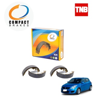 COMPACT ผ้าเบรคหลัง ก้ามเบรคหลัง Suzuki Swift 1.2 ซูซูกิ สวิฟ ปี 2012-2017