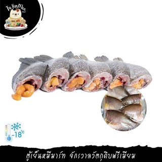 500G/6-7PCS ปลาสลิดไข่แดดเดียวตากในมุ้ง(ปลอดสาร) ORGANIC SUN-DRIED SNAKESKIN GOURAMI