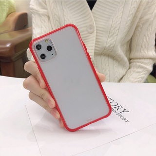 เคสโทรศัพท์มือถือ TPU กันกระแทก สองสี สําหรับ 11Promax 7 8 11