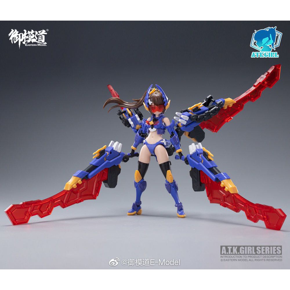 (พร้อมส่ง) Eastern Model 1/12 ATK Girl 08 Titans (กล่องไม่สวย) (แก่โมเดล)