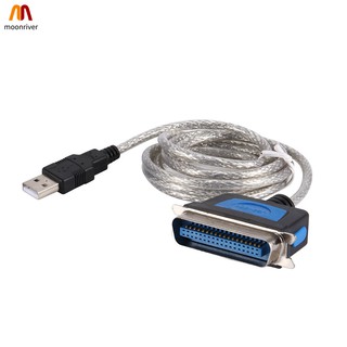 MR USB to CN 36 IEEE 1284 Parallel Port 36 Pin USB 2.0 อะแดปเตอร์แปลงสำหรับคอมพิวเตอร์ PC