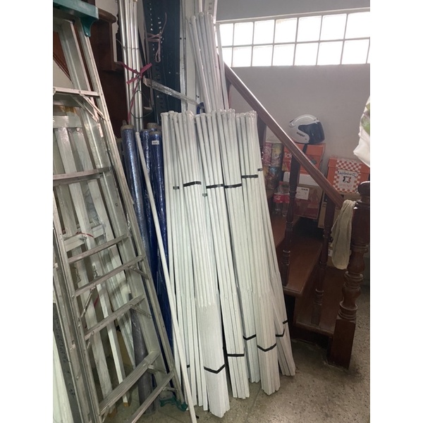 เสาธง เสาธงไม้ เสาธงชาติ ขนาด สูง 1 เมตร 1.5เมตร 2 เมตร แถม ขอเกี่ยวธง ไม้หนา ขาว เสาธงน้ำตาล เสาธง ลูกเสือ  US.Station - รูปที่ 5