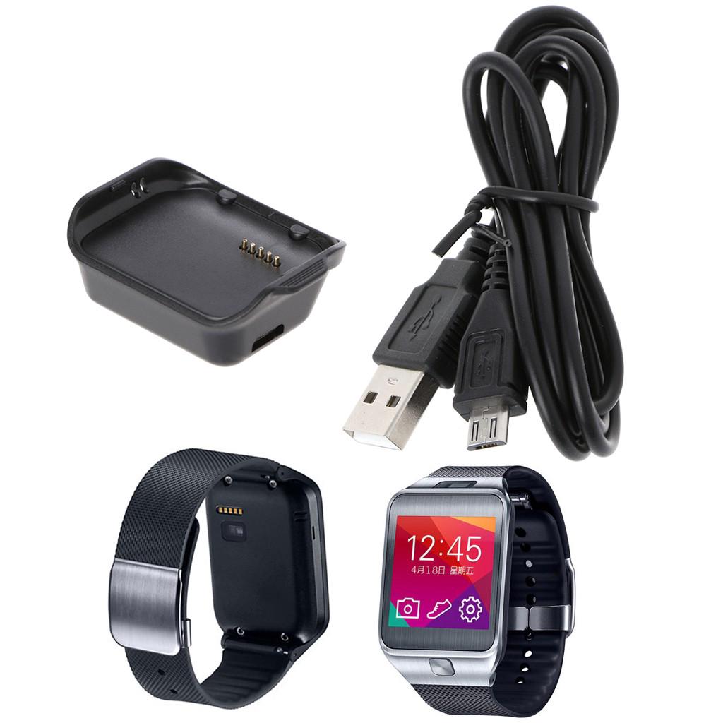 สายชาร์จ1 M Usb แท่นชาร์จ Samsung Galaxy Gear 2 R 380 นาฬิกาข้อมืออัจฉริยะ