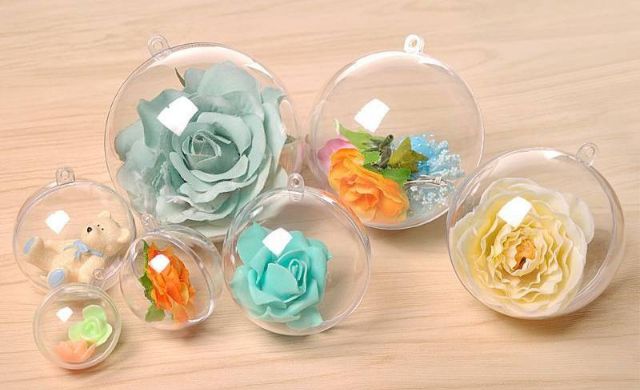 ลูกบอลพลาสติกใส​ ขนาด​ 7​ ซม./7 cm