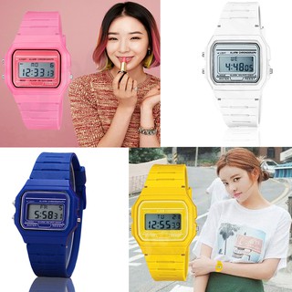 Poca Watch นาฬิกาข้อมือหญิง แฟชั่นวัยรุ่นเกาหลี รุ่น PF-91W-1DG-