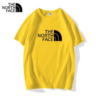 พร้อมส่งเสื้อยืดแขนสั้นคอกลมฟชั่นผู้ชายลุคเกาหลี  the north face 30013S-5XL