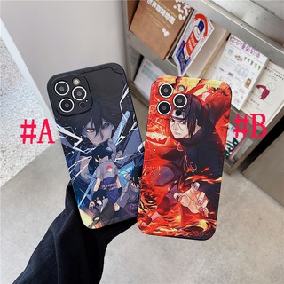 เคสซิลิโคน เคสไอโฟน เคส iPhone 14 Pro Max iPhone 13 Pro Max iPhone 12 Pro Max iPhone 11 Pro Max iPhone X XR XS Max Cartoon นารูโตะ Naruto อุจิวะอิทาจิ Uchiha Itachi &amp; อุจิวะซาสึเกะ Uchiha Sasuke Soft Silicone Case