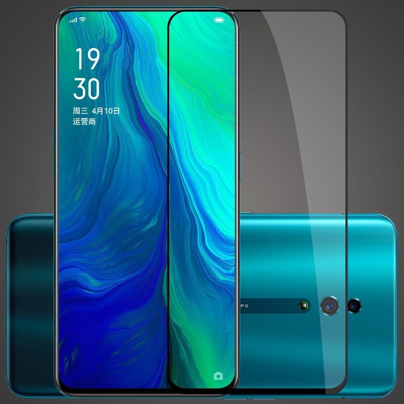 ฟิล์มกระจกแบบเต็มจอกันรอยหน้าจอสําหรับ Oppo A60 A18 A38 A58 A15 A17K A17 A16K A16 Realme C53 C55 C33 C17 C15 C11 XT X2 C3 C2 2 3 5 6 F11 Pro ACE X Lite A1K A5 A9 2020 A3S A5S A7 A75 F7 R15 F9 R17 Full Cover Tempered Glass Screen Protector Film