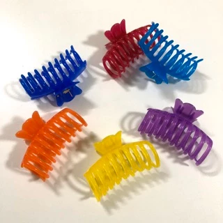กิ๊บหนีบผม ลายซี่กลม No.32 (6 ชิ้น / แพค) Hair Claw Hair Clip