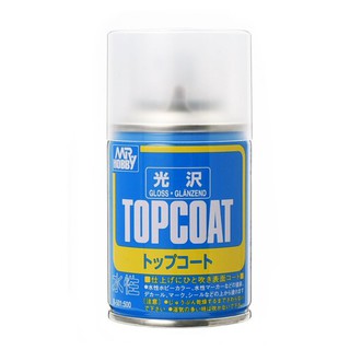 4973028540550 Mr.Hobby B501 Topcoat Gloss (เคลียร์ เงา สูตรน้ำ) ปริมาตร 88 ml