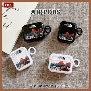 เคส Airpod pro 3 case บัตรน้ำขึ้นน้ำลง จิตรกรรม เคสซิลิโคนลายการ์ตูน เคสแอร์พอร์ต 2 Case Airpod เคส Airpod 1 gen2 case