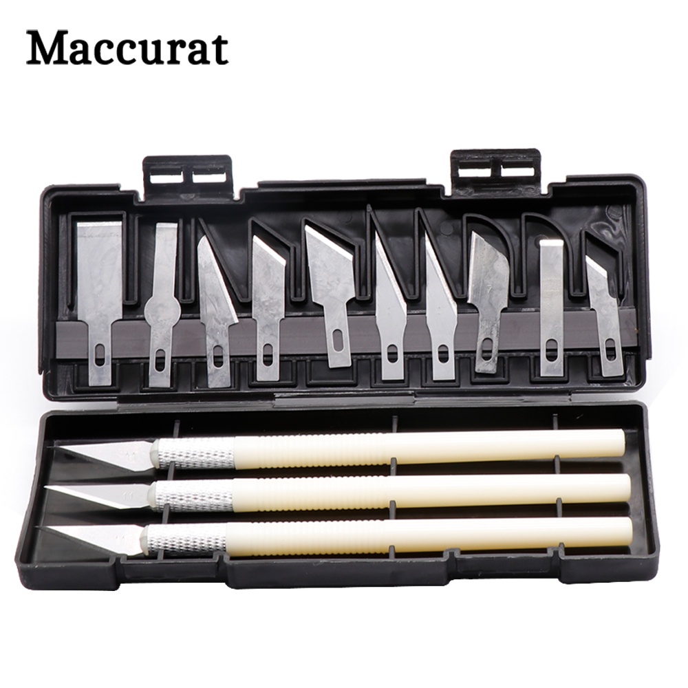13 ชิ้น/เซ็ต 3D เครื่องพิมพ์แกะสลักใบมีดมีดสําหรับรุ่น Cutter & Material Removal &Clean-up ชิ้นส่วนเครื่องมือ