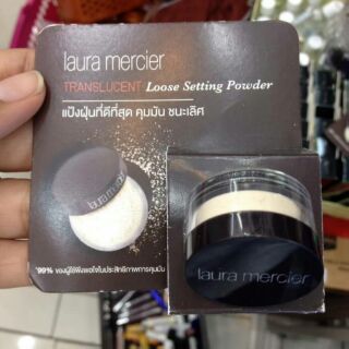 ทดลอง LAURA MERCIER Loose Setting Powder # Translucent 3.5g.