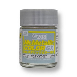 Mr.Hobby Mr.Metallic Color GX208 Rough Silver 4973028033397 (สี)