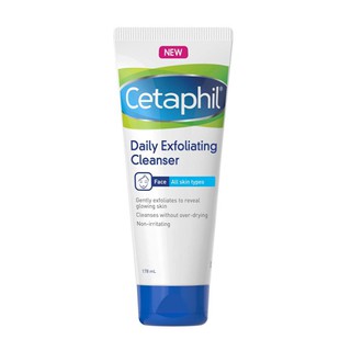 Cetaphil Daily Exfoliating Cleanser 178ml Cleanser สำหรับผิวบอบบางแพ้ง่าย