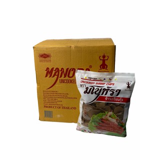 MANORA ตรา มโนห์รา ข้าวเกรียบกุ้ง ดิบ!! UNCOOKED แพคสีขาว ปริมาณ 1KG 1ลัง/บรรจุ 10 แพค ราคาส่ง ยกลัง สินค้าพร้อมส่ง