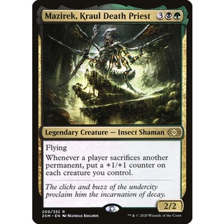 [MTG] Mazirek, Kraul Death Priest [2X2] [MULTI] [RARE] [NORMAL] [ENG] (การ์ดเมจิค / Magic the Gathering)