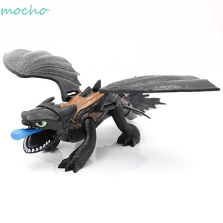 Mocho โมเดลฟิกเกอร์ PVC รูปมังกร How To Train Your Dragon สําหรับตกแต่งบ้านตุ๊กตา