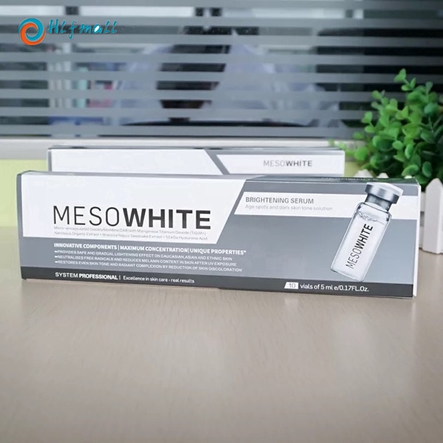 Hlfmall 10x MESO WHITE BB Glow Cream Brightening Essence Natural Make Up Whitening