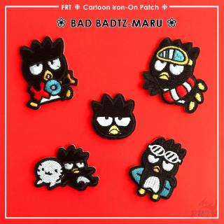 sanrio:ba dbadz - maru - series 02 แผ่นผ้าลายการ์ตูน diy สําหรับเย็บปักตกแต่งเสื้อผ้า 1 ชิ้น