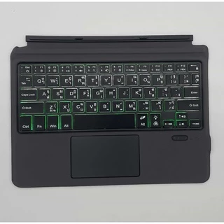 แป้นพิมพ์ ไทย Microsoft Surface Pro 12/11/10/9/8/7 /6 / 5 / 4 / 3 Pro X Go4/Go3/GO Magnetic Keyboard Bluetooth Backlit