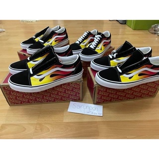 Vans Old Skool Flame (ลายไฟ) แท้ มือ1