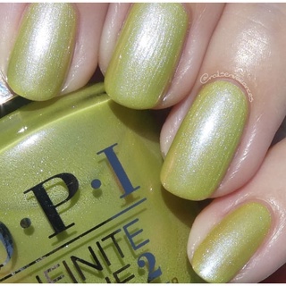 พร้อมส่ง OPI Infinite shine Optical Illus-sun เขียวตองดูโอโครม รหัส ISL SR2 รุ่น Infinite shine รุ่นฝาสีเงิน รุ่นกึ่งเจล