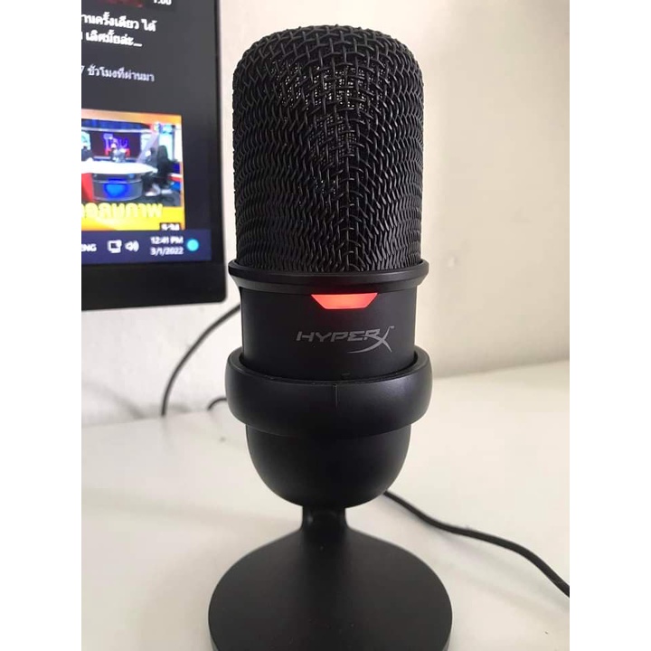 HyperX Solocast USB Condenser Gaming Microphone Studio Recording Microphone Computer Podcast Mic