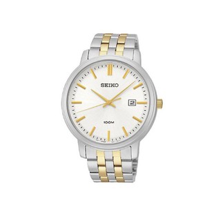 ﻿SEIKO ควอทซ์ Gent นาฬิกาผู้ชาย สายสแตนเลส รุ่น SUR111P1 - สองกษัตริย์