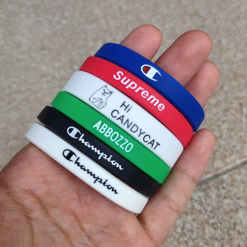 ยางผู้ชาย BRACELET/CHAMPION RUBBER BRACELET/BRACELET