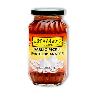 🔥สินค้าขายดี!! มาเธอร์ส เรซิพี การ์ลิคพิคเกิล เซาท์อินเดียน 300 กรัม Mothers Recipe Garlic Pickle South Indian 300 g