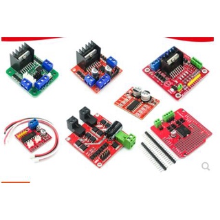 L298n โมดูลไดรเวอร์มอเตอร์ DC PWM Speed Dual H Bridge Stepper Controller Board L298 สําหรับ Arduino Electronics DIY Smart Car Robot